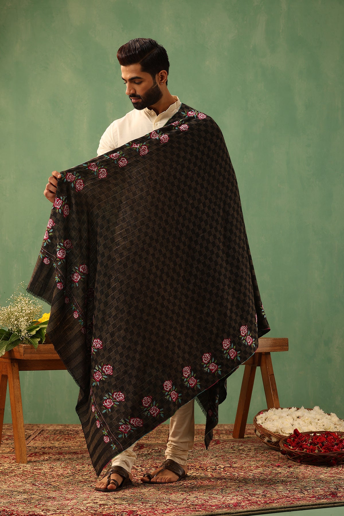 -  Rishka Pashmina Shawl