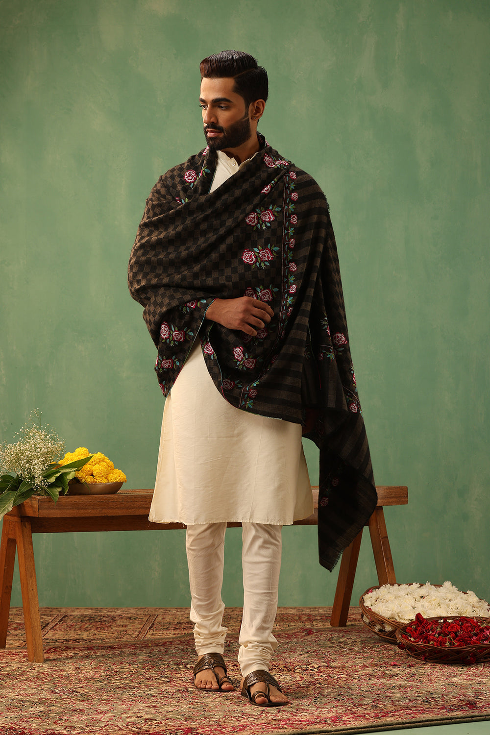 '-  Rishka Pashmina Shawl