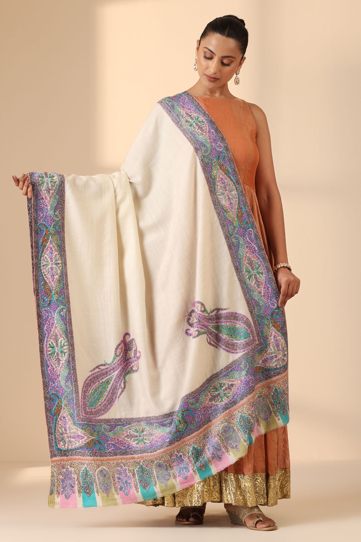 -  Auklet Pashmina Shawl