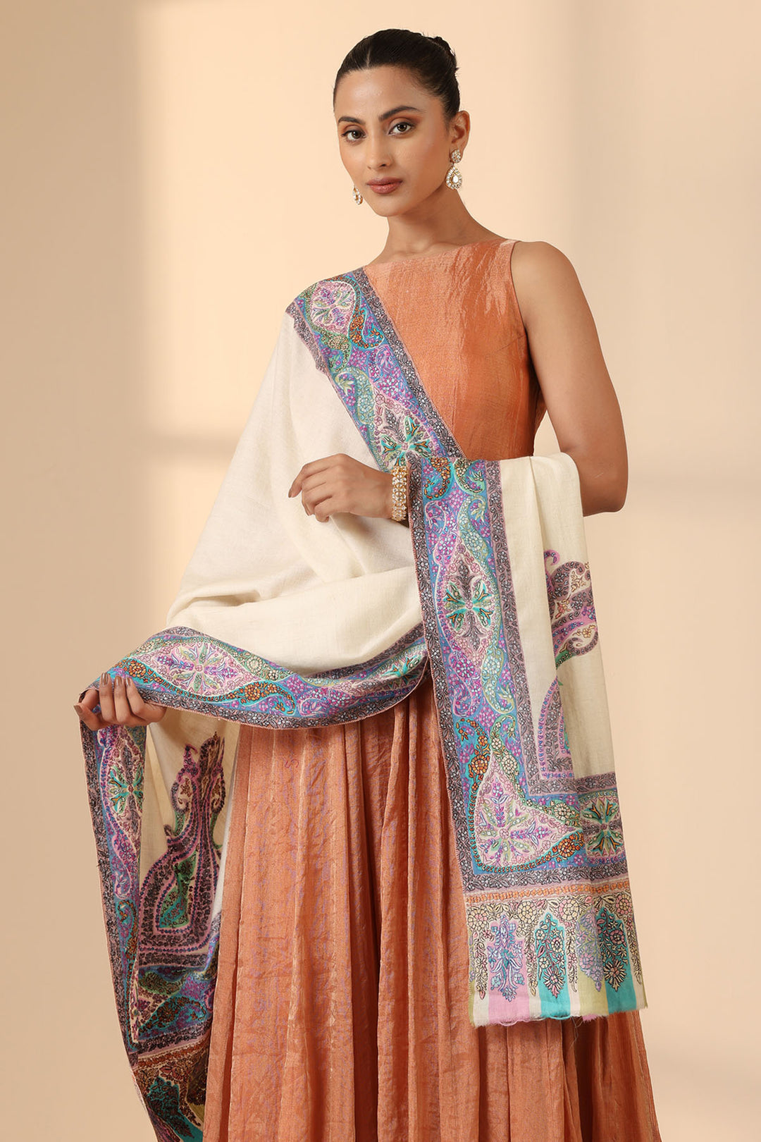 '-  Auklet Pashmina Shawl