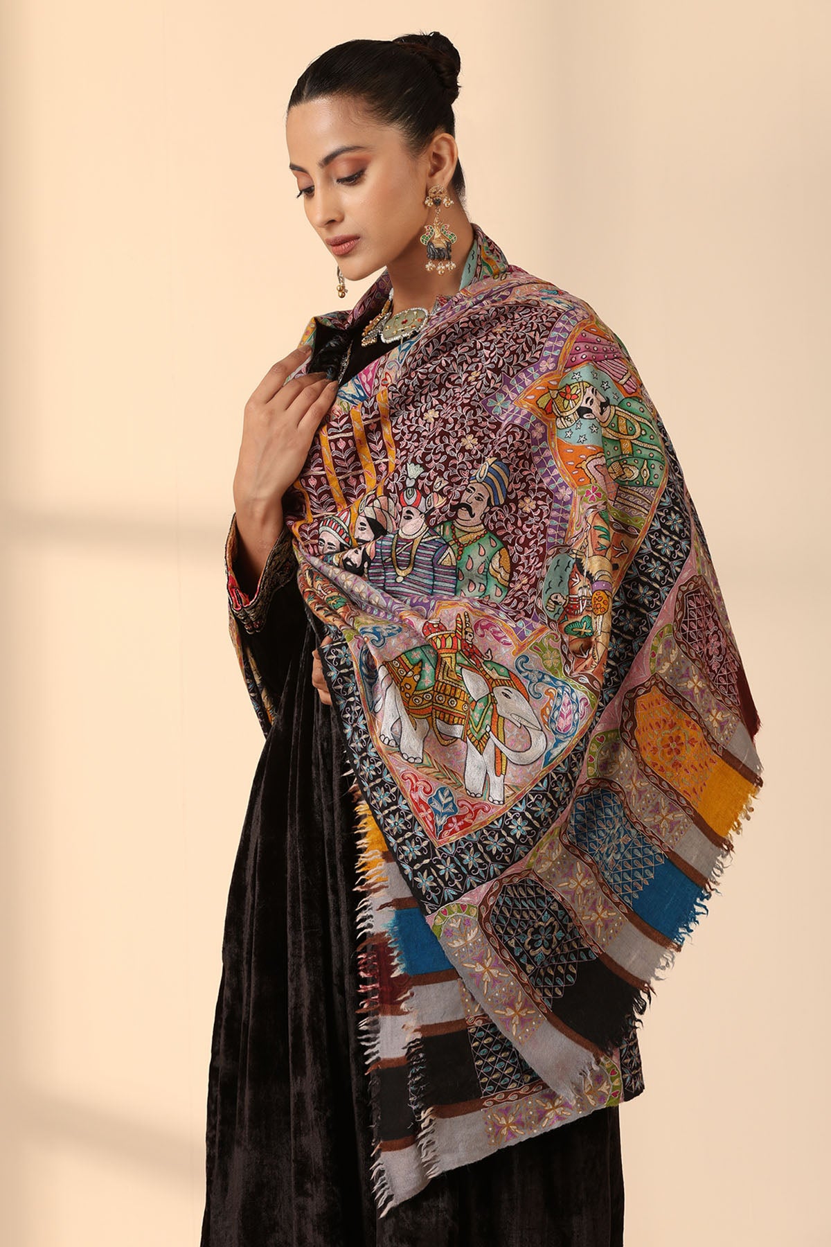 -  Ulwi Pashmina Shawl