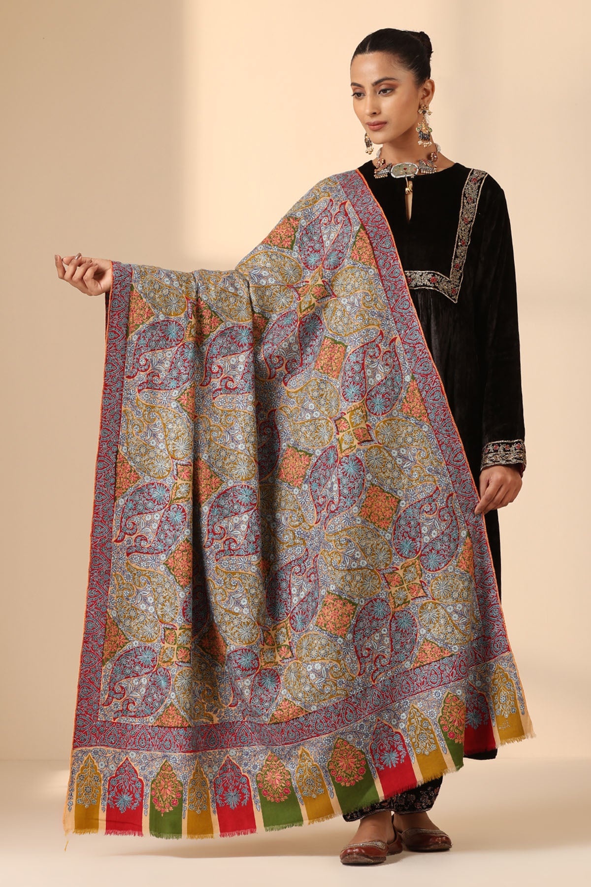 -  Sherly Pashmina Shawl