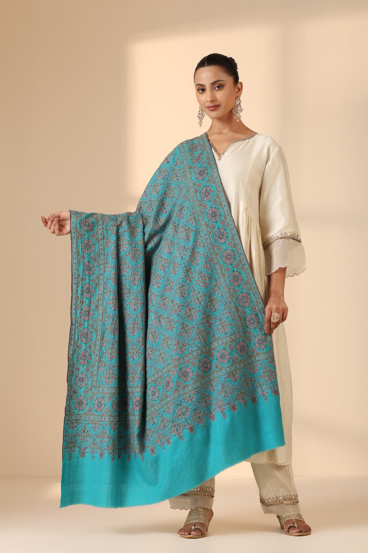 -  Aaravi Pashmina Shawl