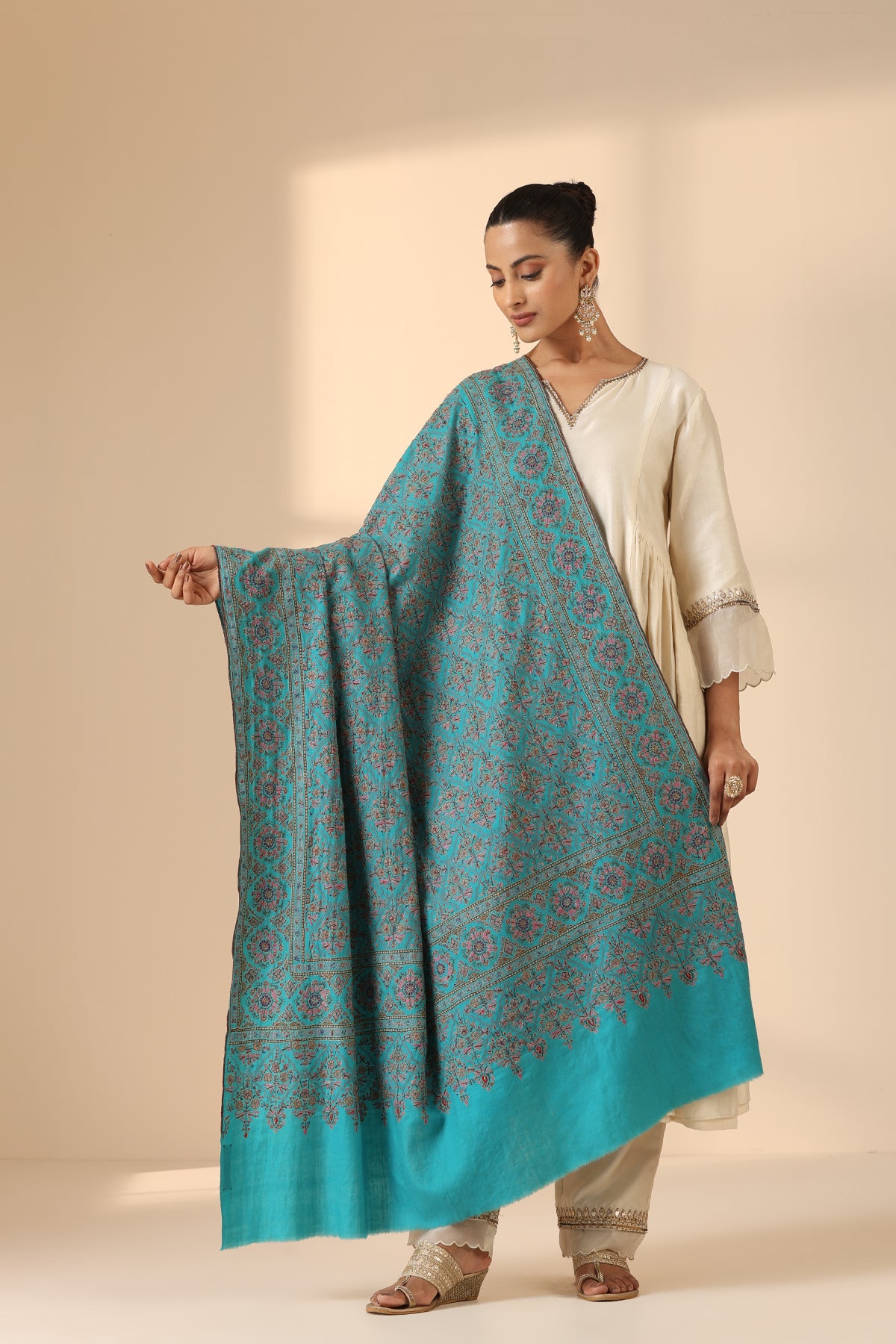 -  Aaravi Pashmina Shawl