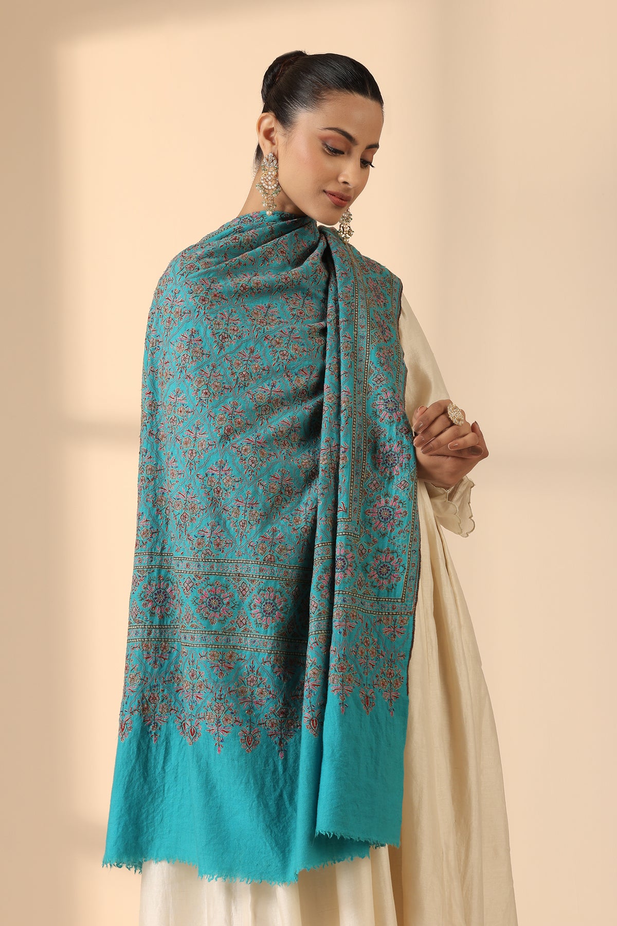 -  Aaravi Pashmina Shawl