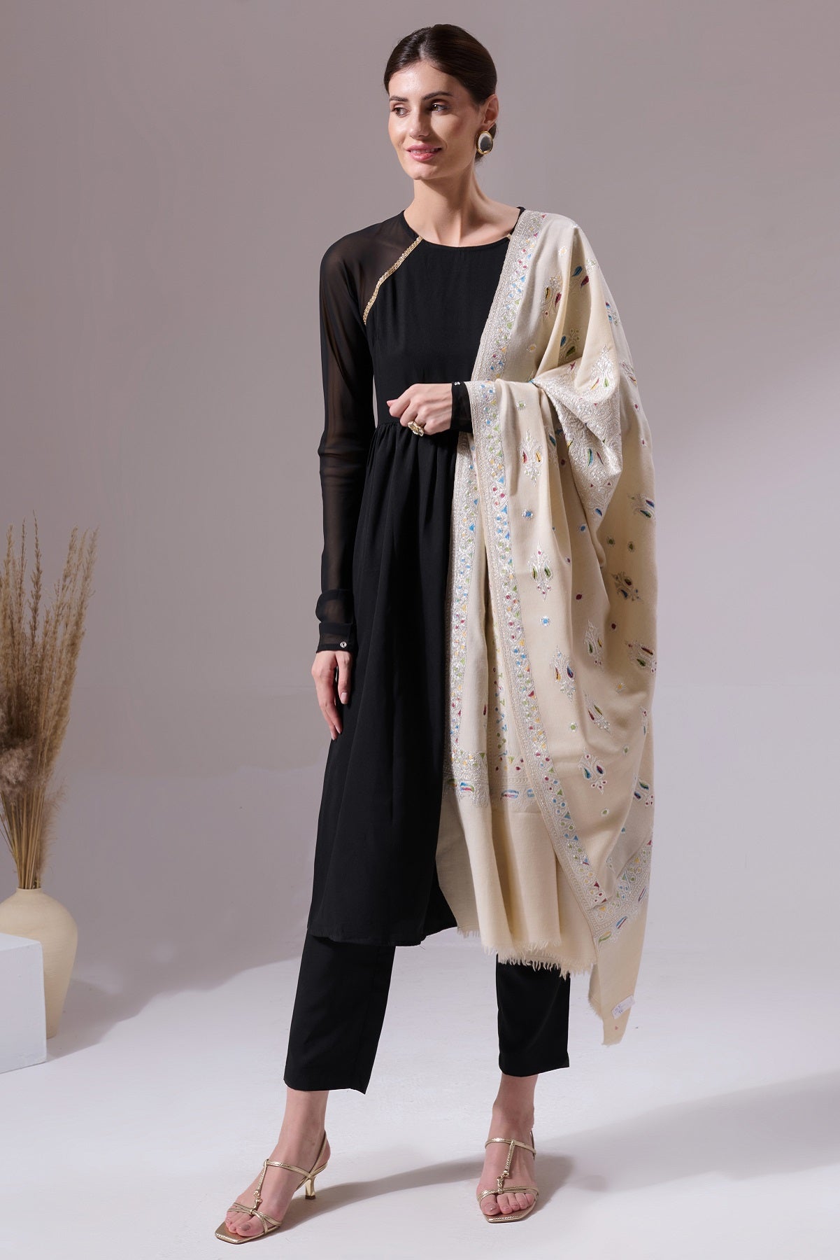 -  Febina Pashmina Shawl