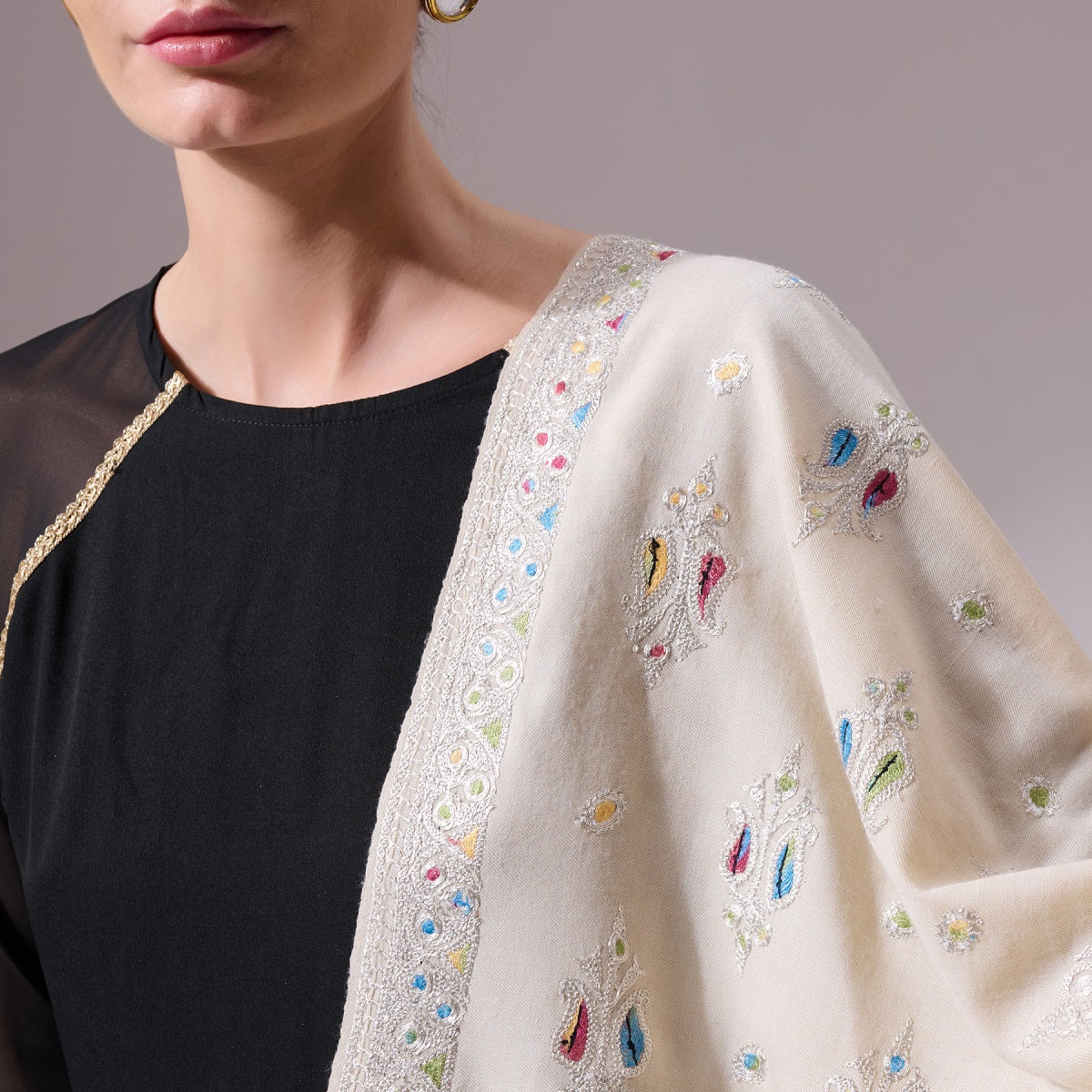 -  Febina Pashmina Shawl