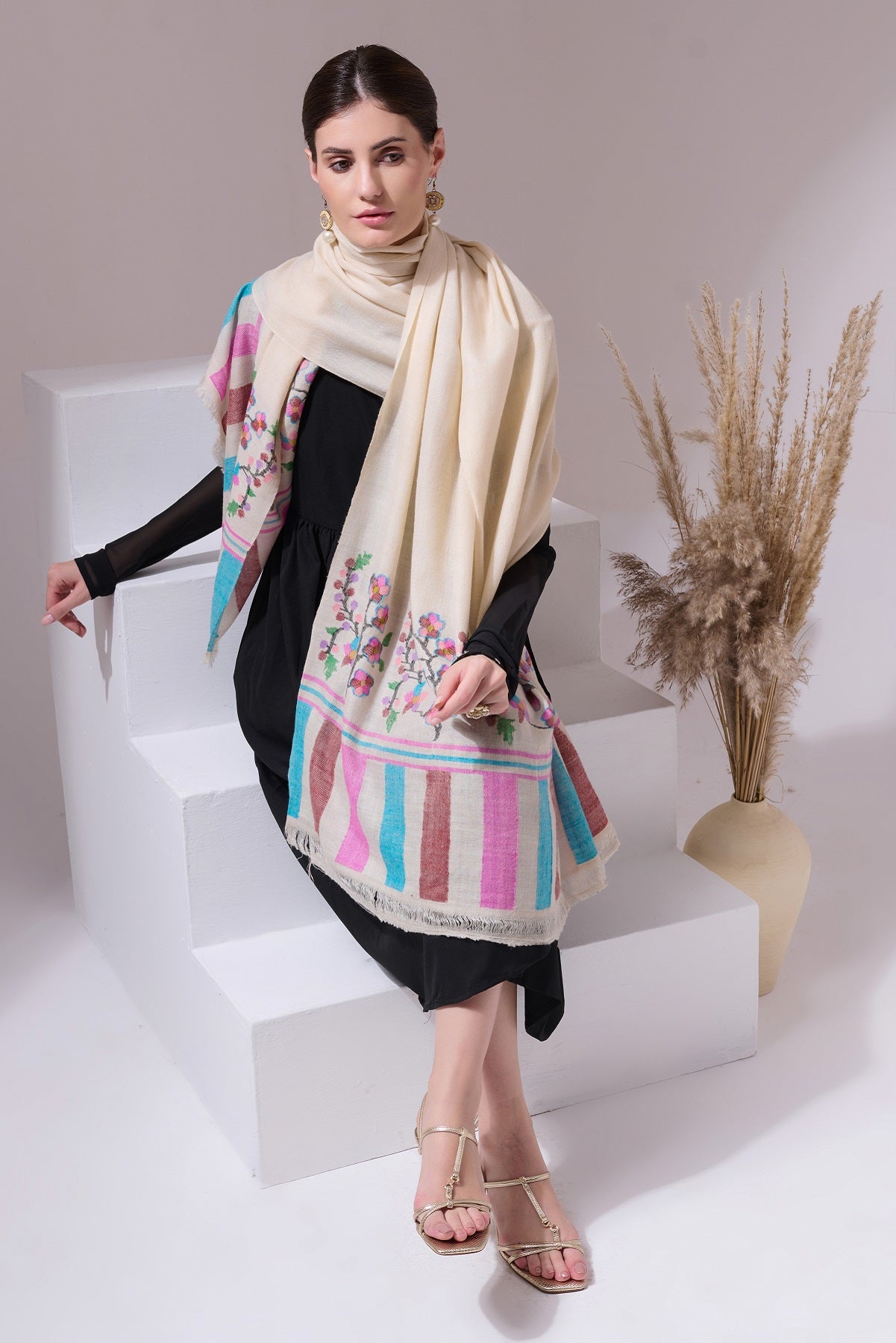 -  Haasini Pashmina Stole