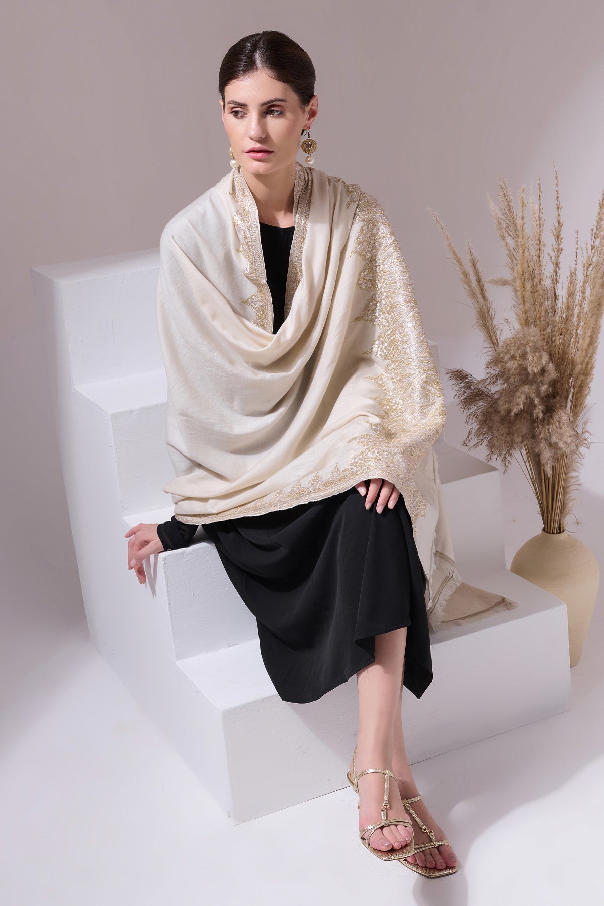 Hiranya Pashmina Stole