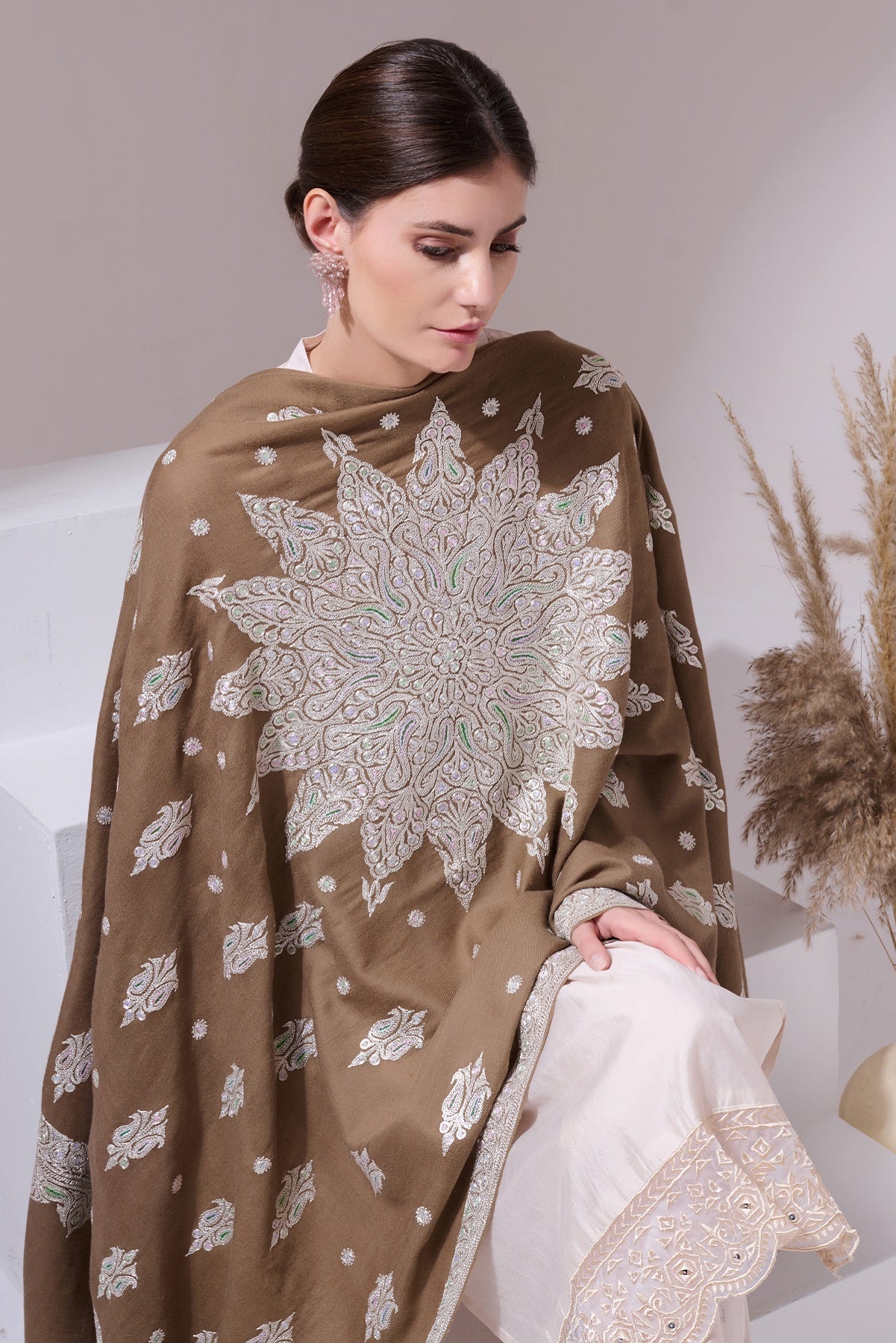 -  Kalki Pashmina Shawl