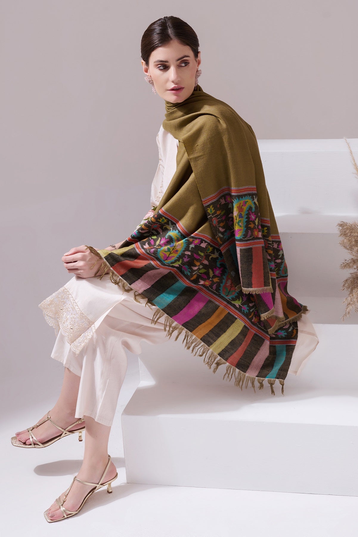 -  Kama Pashmina Shawl