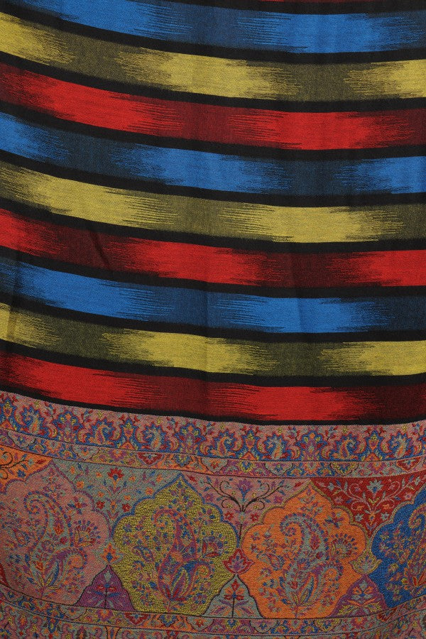 Pashmina Blend, Multicolour Design Stole
