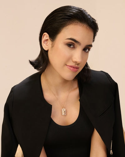 -  Virgo Zodiac Pendant | 18K Gold-Plating Color Necklace