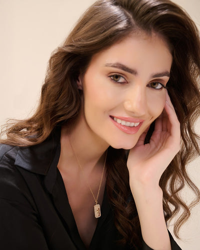 -  Virgo Zodiac Pendant | 18K Gold-Plating Color Necklace