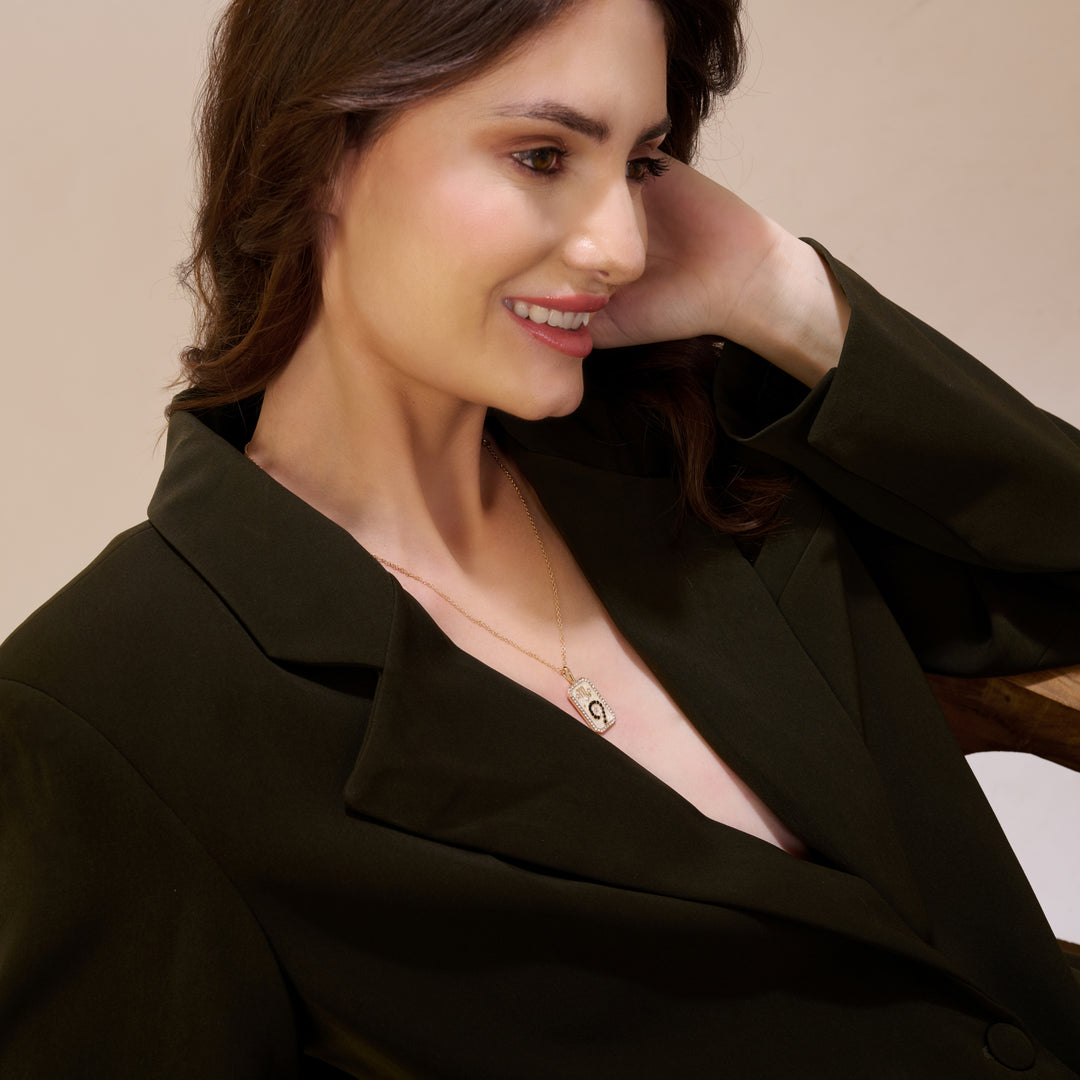 Scorpio Zodiac Pendant | 18K Gold-Plating Color Necklace