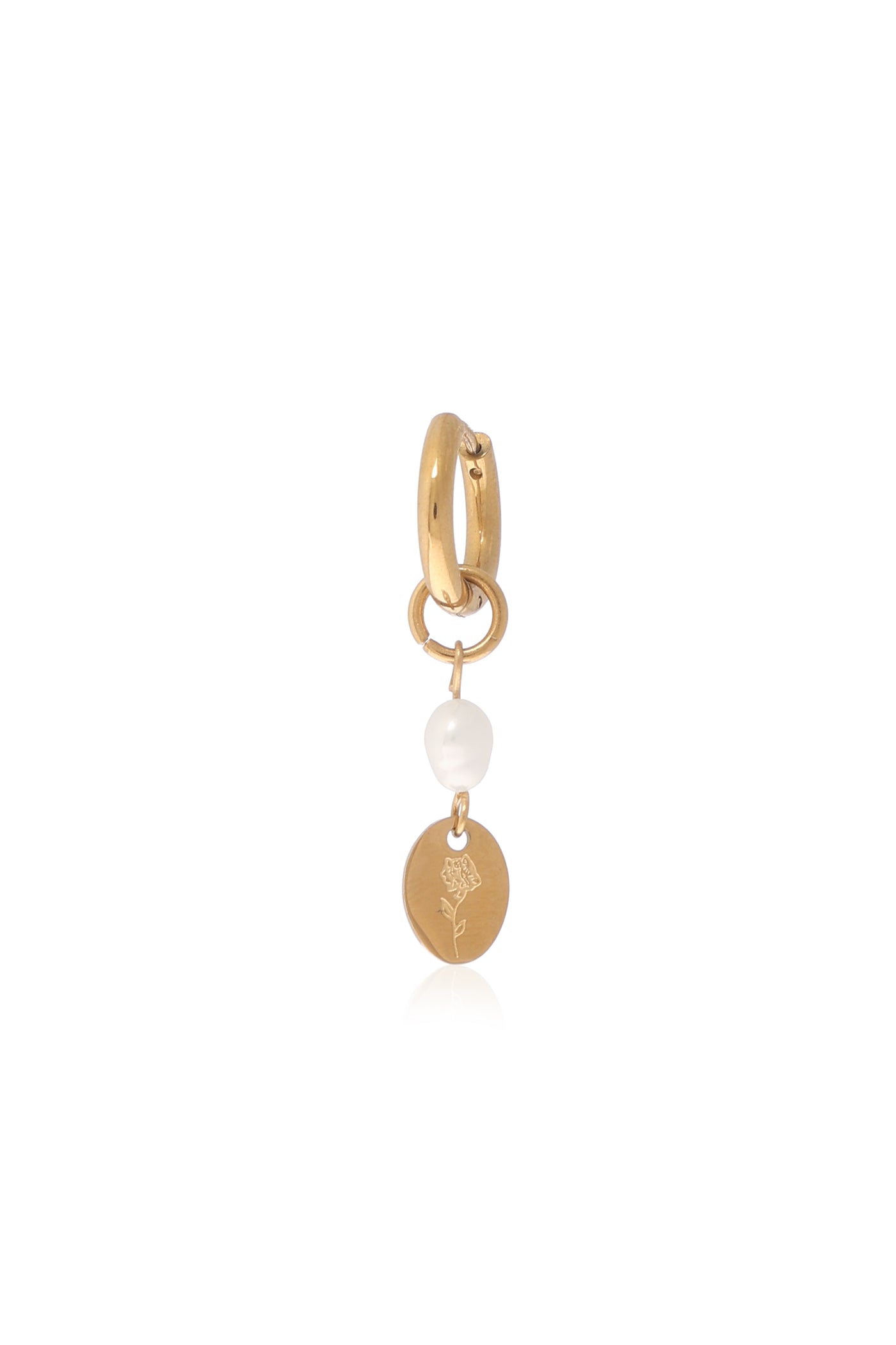 -  Flora Drop Earrings