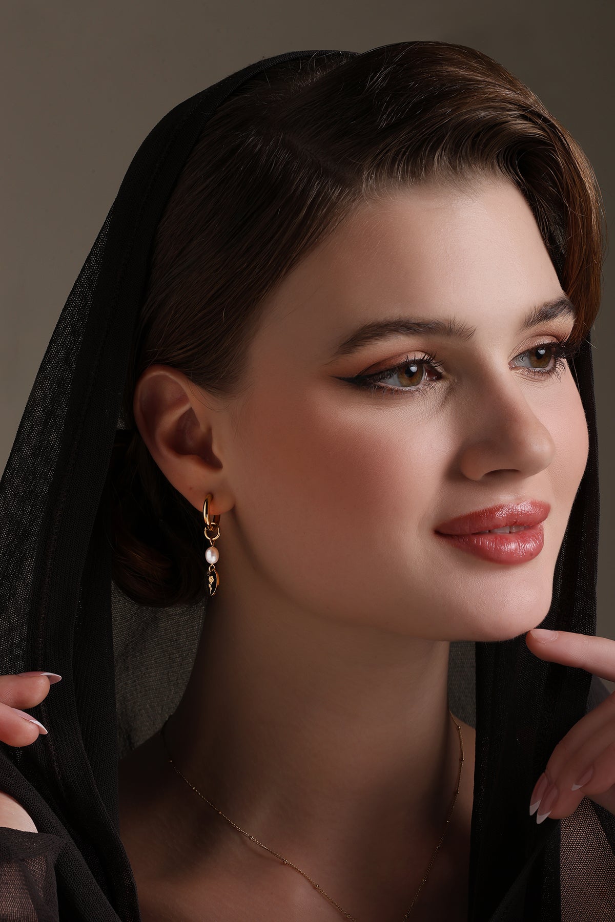 -  Flora Drop Earrings