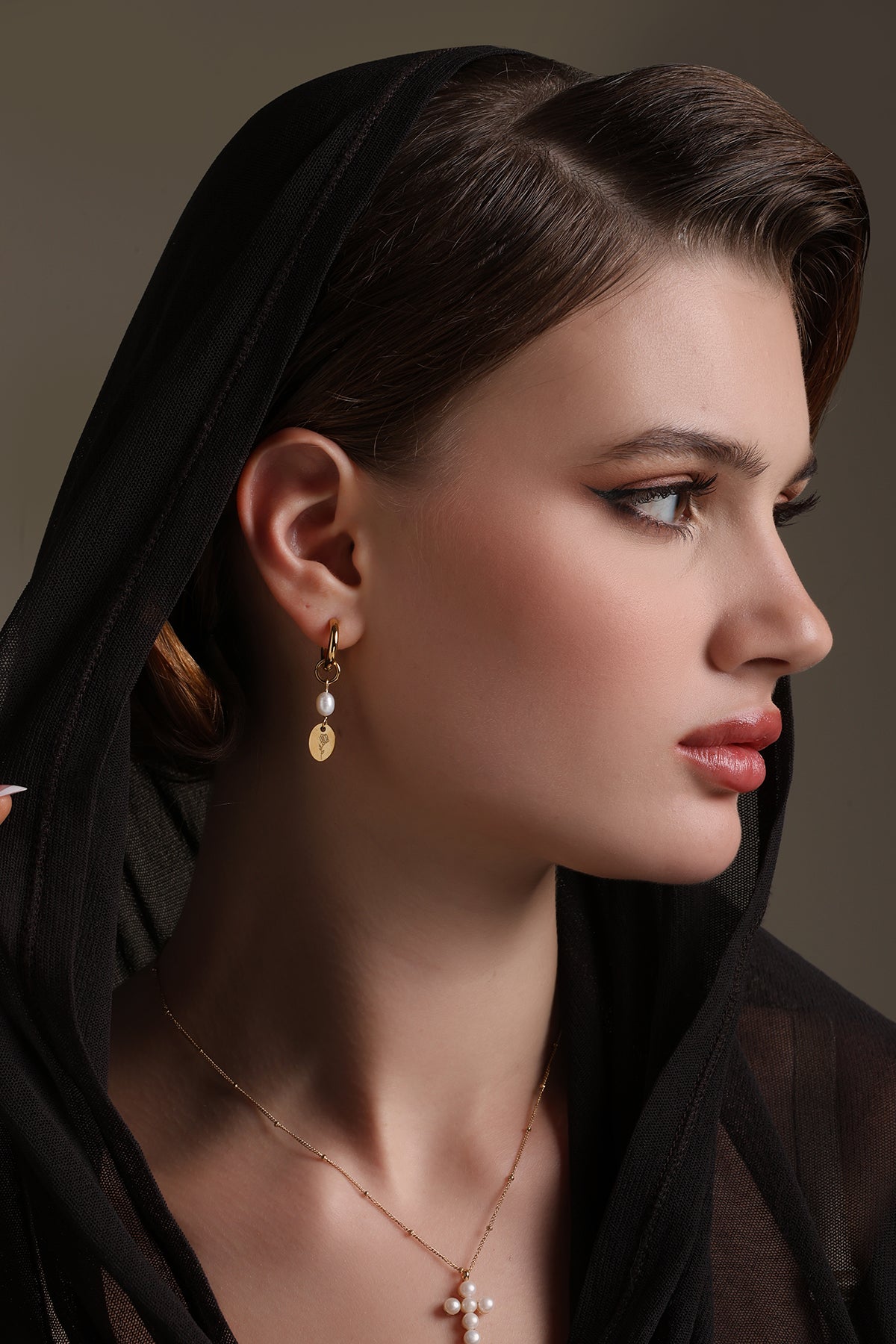 -  Flora Drop Earrings