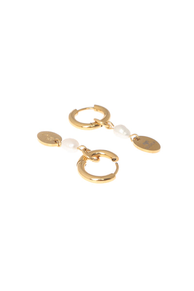 -  Flora Drop Earrings
