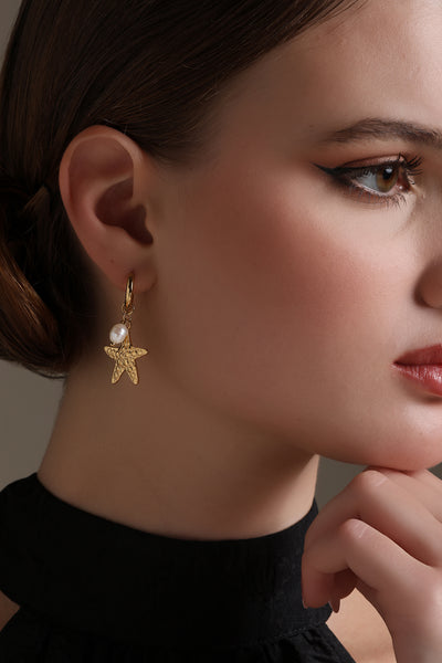 -  Ocean Star Earrings