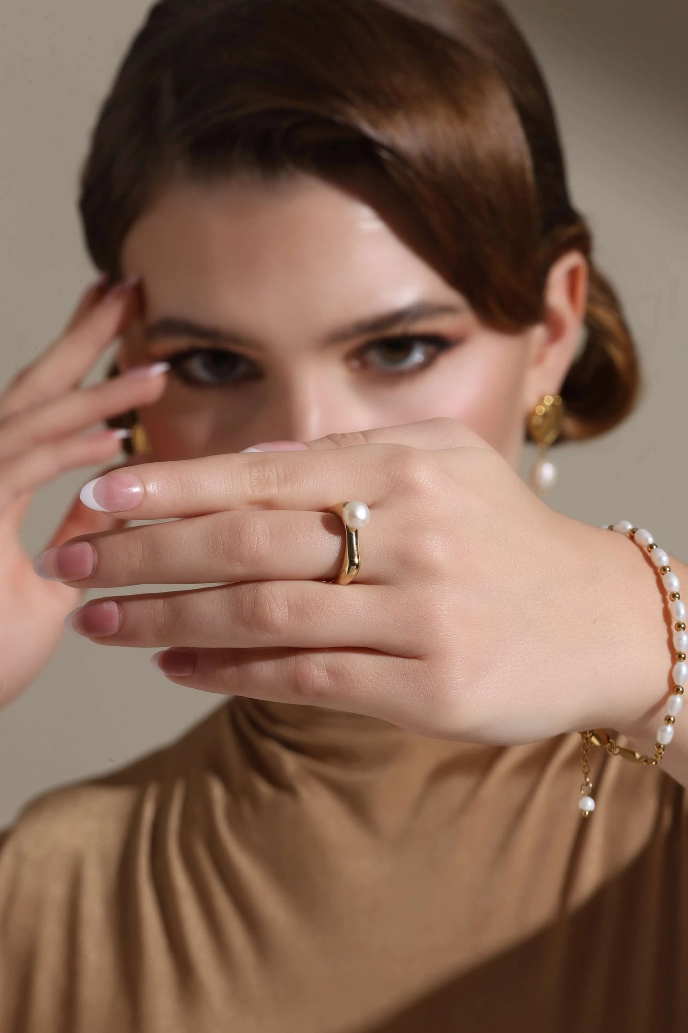 The Boho Pearl Ring