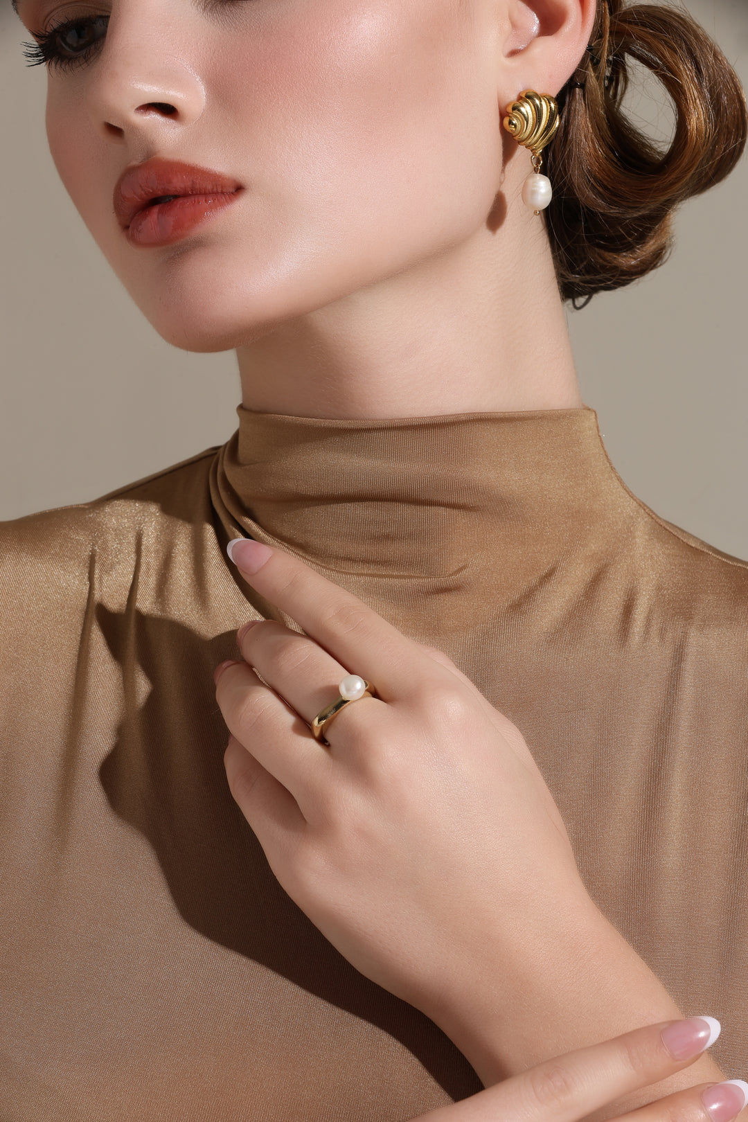 The Boho Pearl Ring