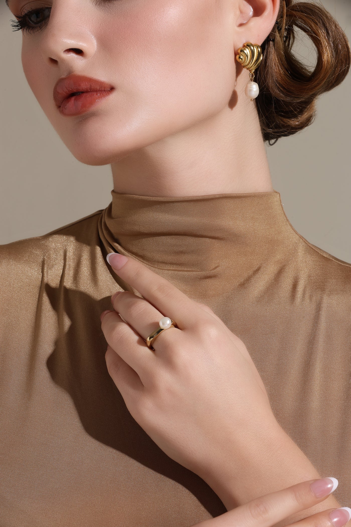 -  The Boho Pearl Ring