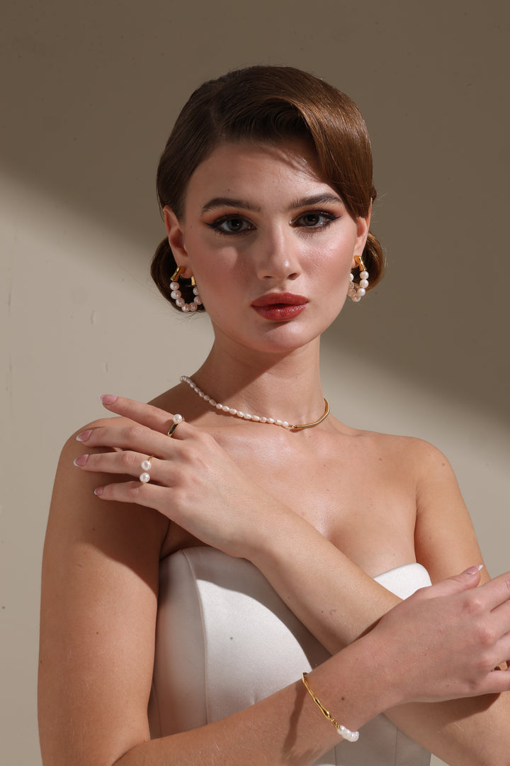 The Boho Pearl Ring