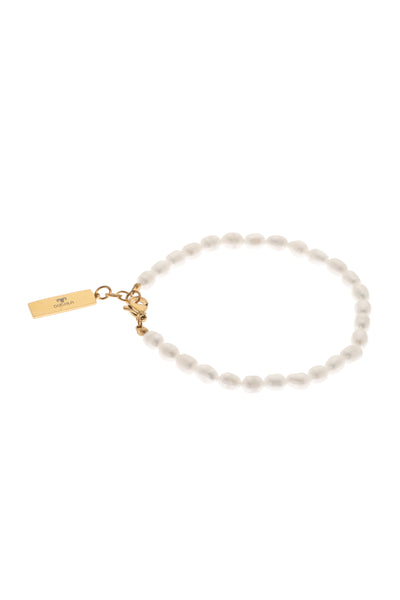 -  Love Pearl Charm Bracelet
