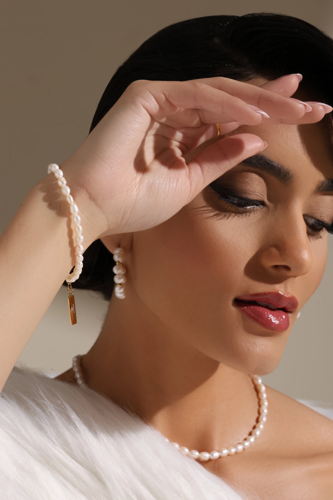 Love Pearl Charm Bracelet