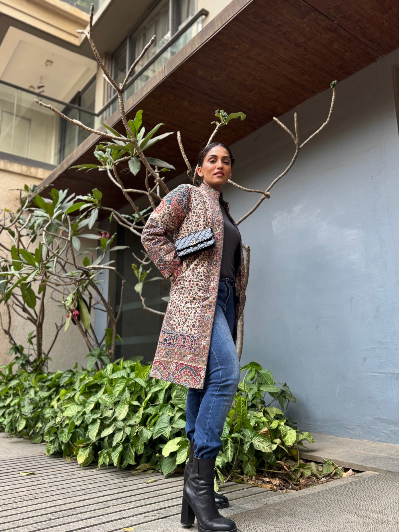 Shrima Rai in Yukta Vintage Jacket