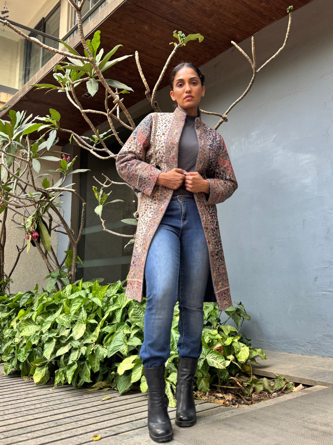 -  Shrima Rai in Yukta Vintage Jacket