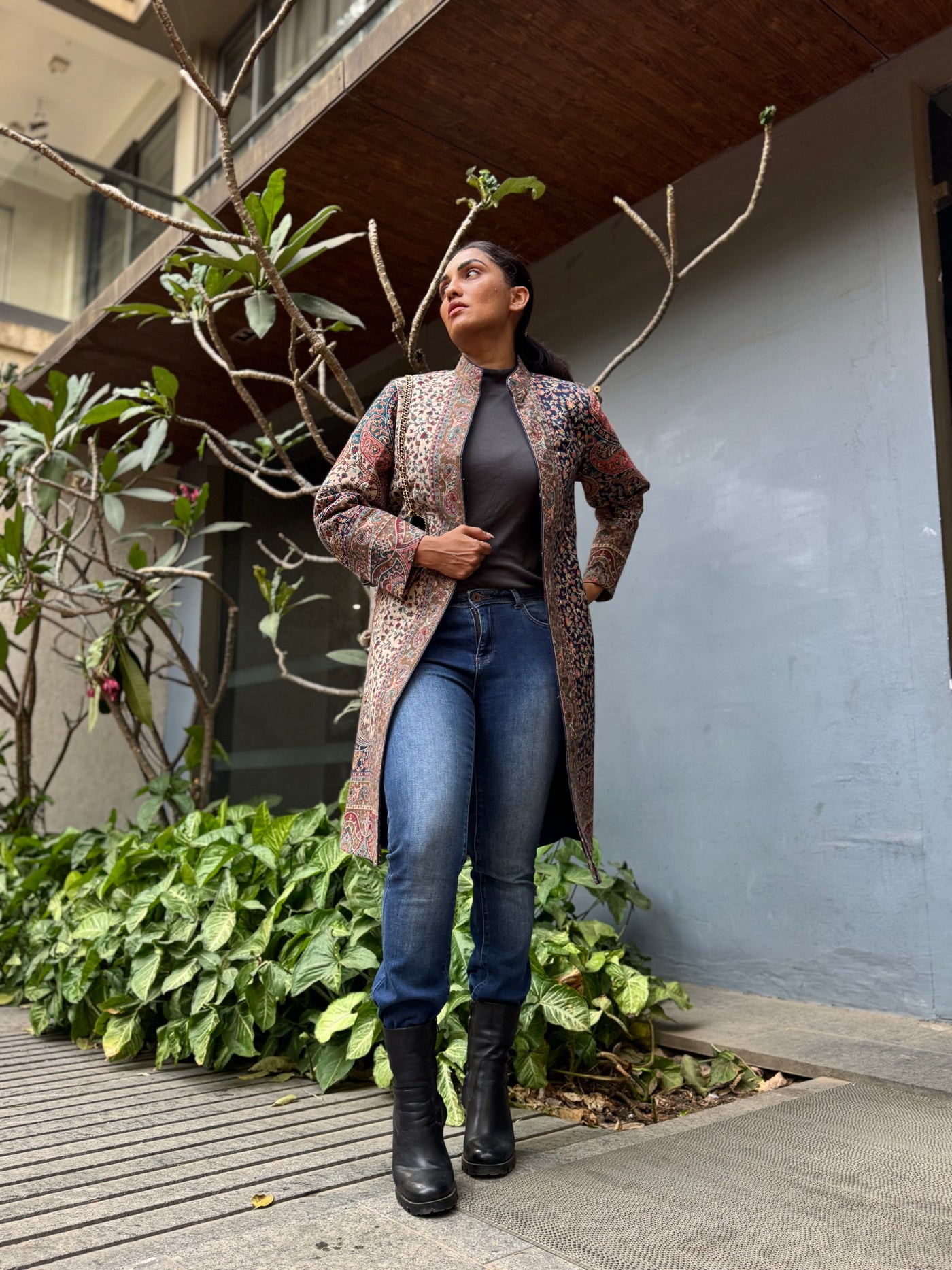 -  Shrima Rai in Yukta Vintage Jacket