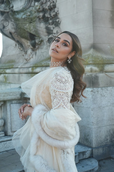 -  The House of Misu in Christy White Fur