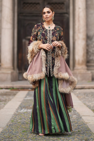 -  MISU Wear Sanji and fur stole in Khushi