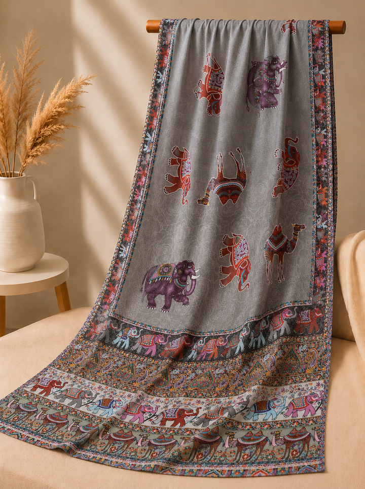 His And Her Rare Evening Shawl/Stole Gift Box