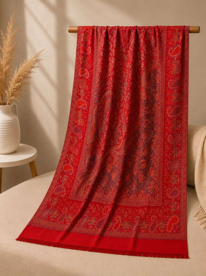 Ember Muse Paisley Shawl Set