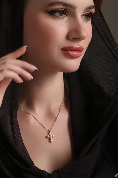 Alaya F in Cross Grace Pendant