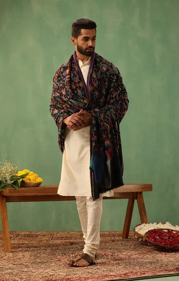Todd Cashmere Shawl for Men