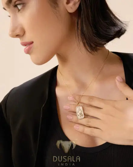 Leo Zodiac Pendant | 18K Gold-Plating Color Necklace -  Leo Zodiac Pendant | 18K Gold-Plating Color Necklace