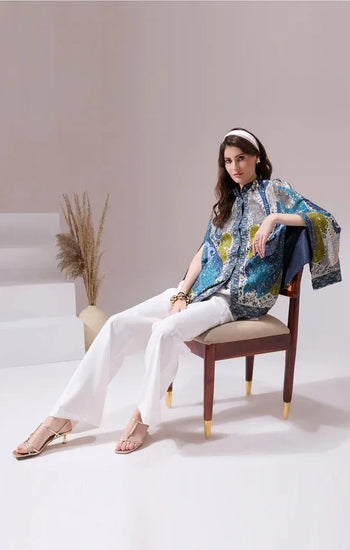 Tarika Pashmina Blended Embroidery Cape