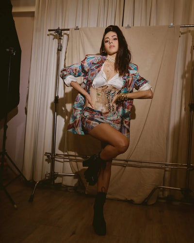 Alaya F in Cross Grace Pendant