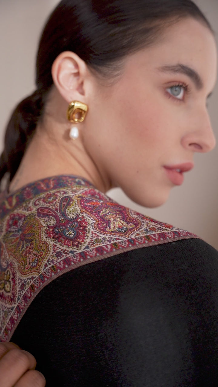 Chitra Woven Kani Blend Cape