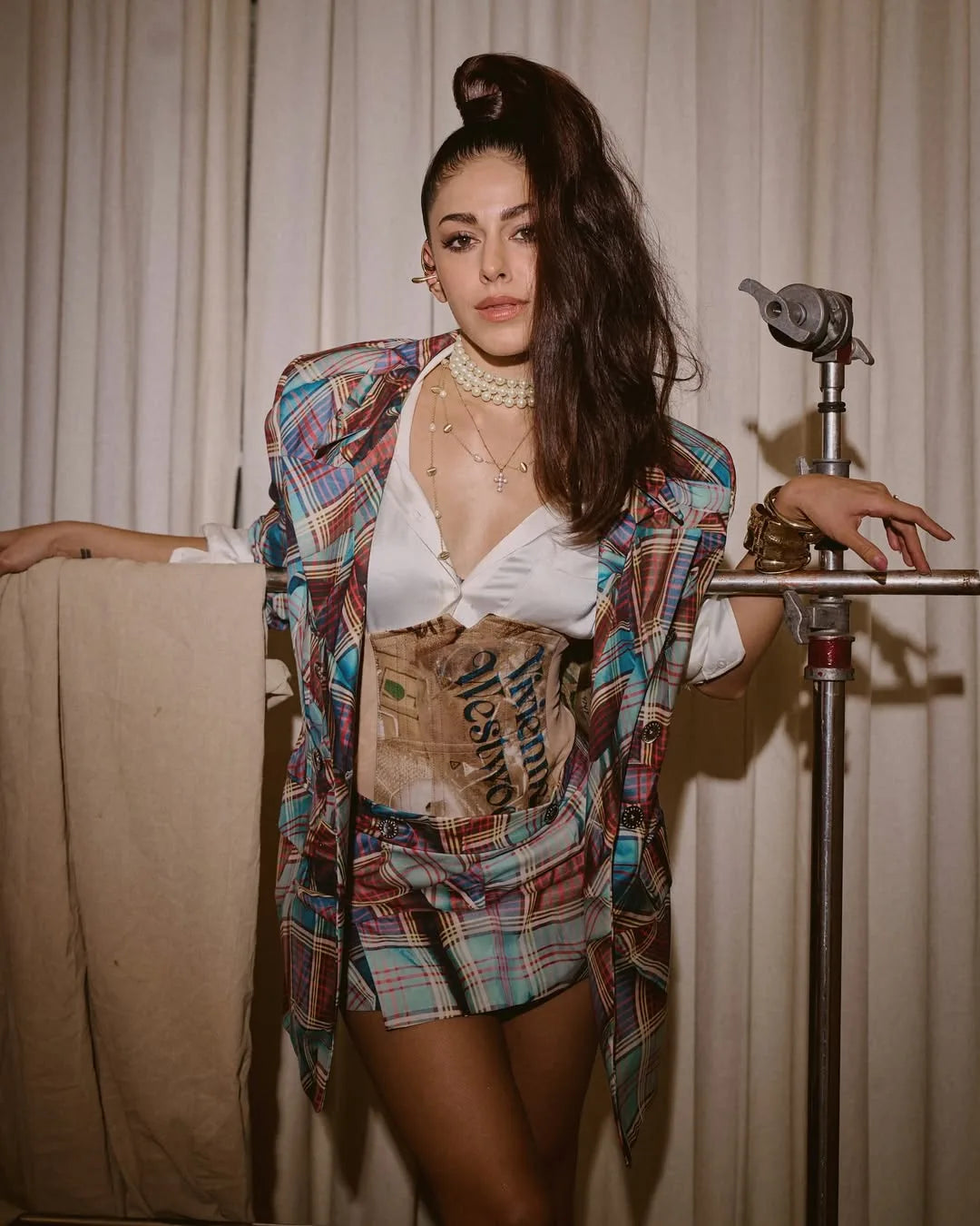 Alaya F in Cross Grace Pendant