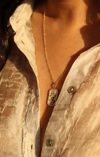 Leo Zodiac Pendant | 18K Gold-Plating Color Necklace