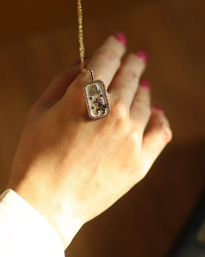 Leo Zodiac Pendant | 18K Gold-Plating Color Necklace