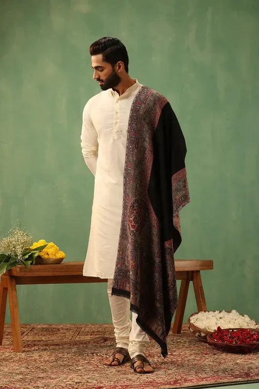 Tanish Cashmere Stole for Men