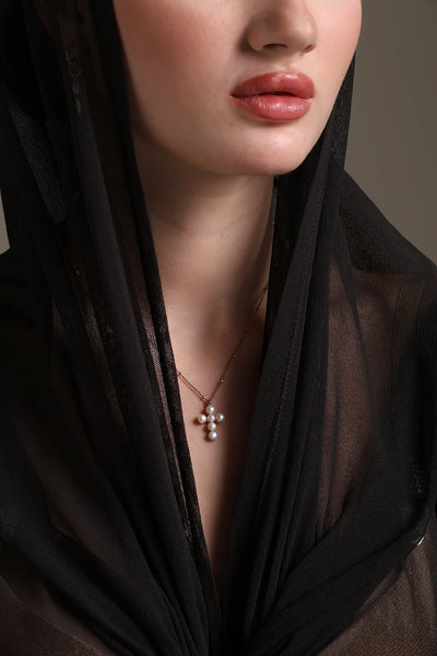 Alaya F in Cross Grace Pendant