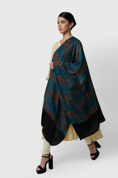 -  Handwoven Cross Stripe