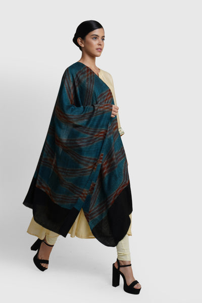 -  Handwoven Cross Stripe